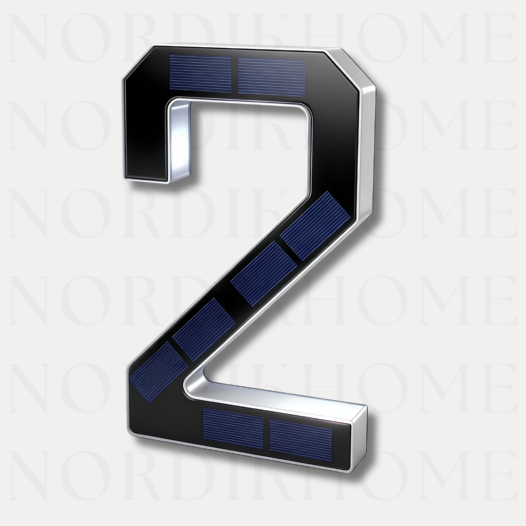 NordikHome™ Solar House Number Lights