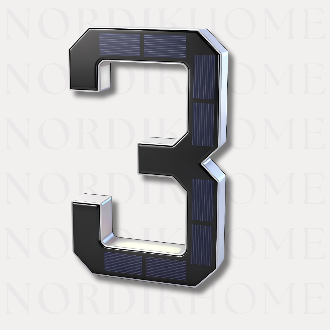 NordikHome™ Solar House Number Lights