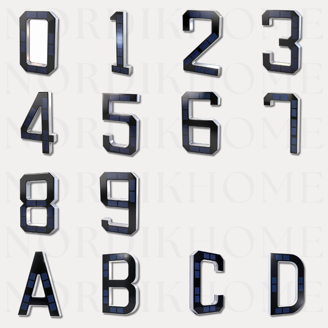 NordikHome™ Solar House Number Lights