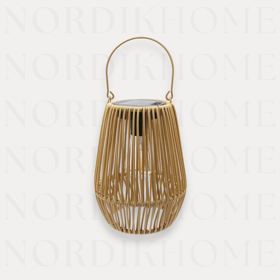 NordikHome™ Solar Woven Lantern