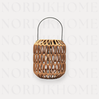 NordikHome™ Solar Woven Hanging Lantern