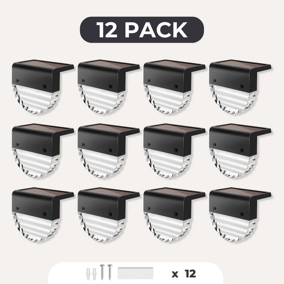 NordikHome™ Solar Crystal Fence Lights