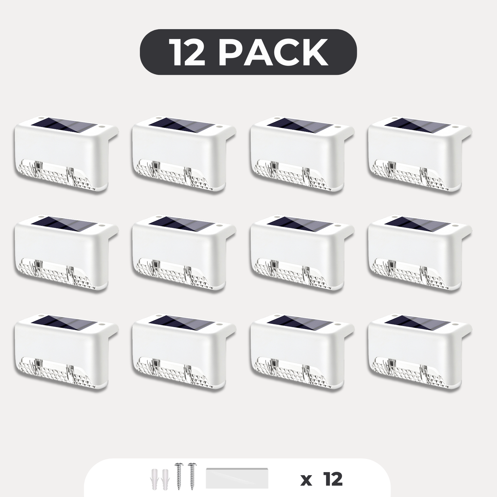 NordikHome™ Solar Fence Lights