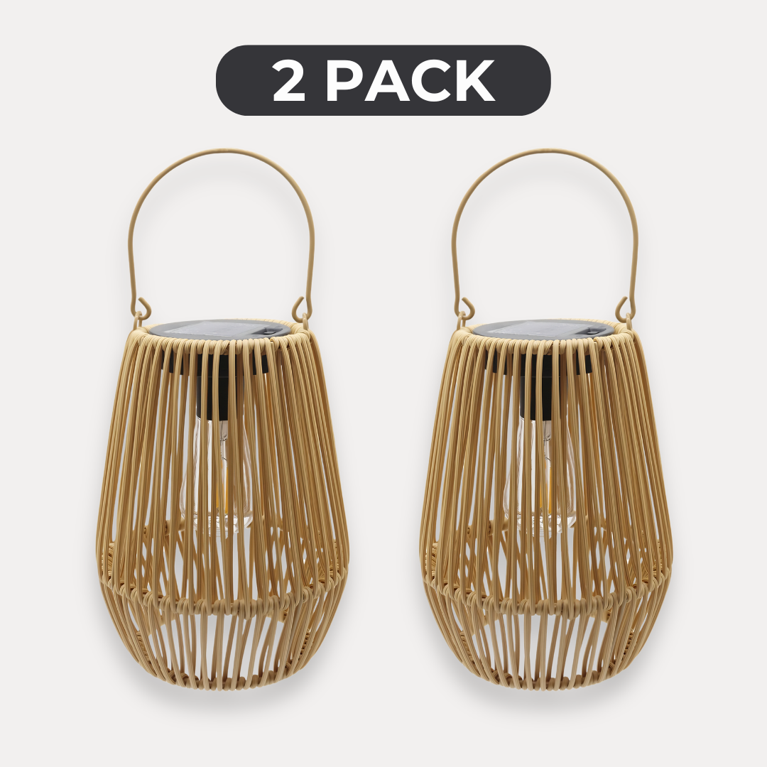 NordikHome™ Solar Woven Lantern